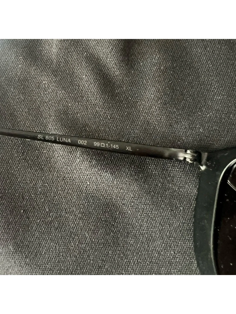 Saint Laurent 605 Luna Rectangular Sunglasses -002 99 S NEW w/Tag $740